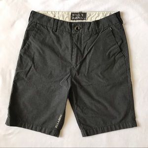 Billabong Black Striped Shorts